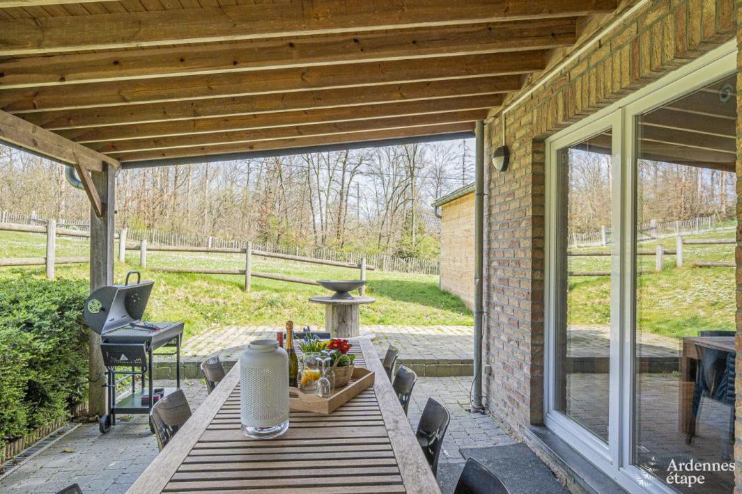 Villa Du Bonheur Met Sauna En Jacuzzi Somme-Leuze Bagian luar foto